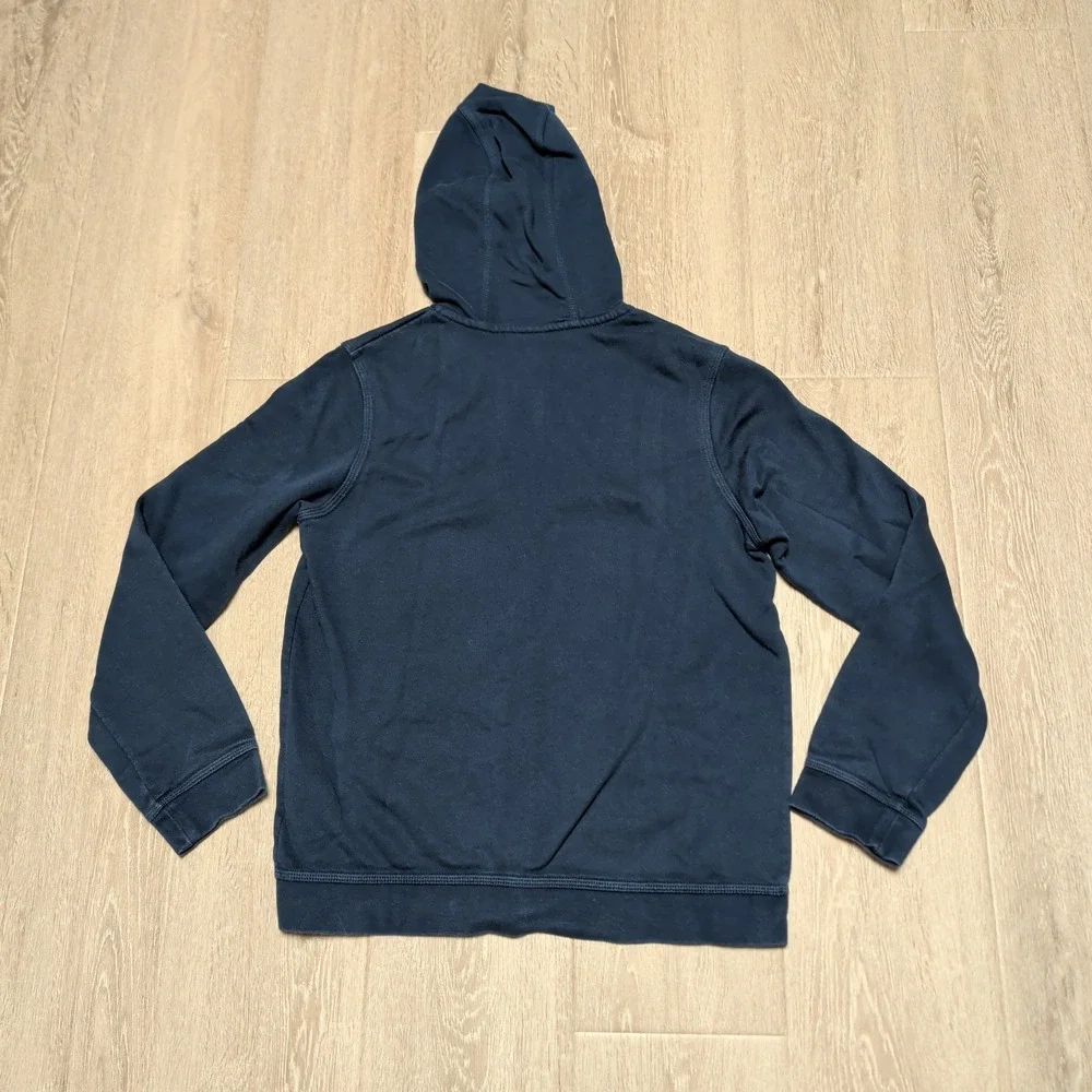 Nike Club Fleece Kids Navy Blue Full Zip Hoodie Sweatshirt XL 18-20‎ Youth Soft